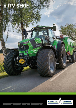 Traktory z napędem 4WD DEUTZ-FAHR 6190 Agrotron TTV