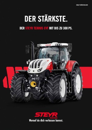Traktory z napędem 4WD Steyr 6290 Terrus CVT Komfort