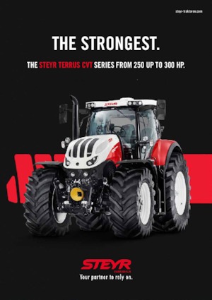 Traktory z napędem 4WD Steyr 6290 Terrus CVT Komfort