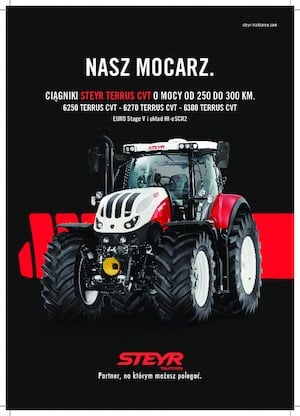 Traktory z napędem 4WD Steyr 6290 Terrus CVT Komfort
