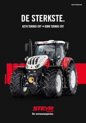 Traktory z napędem 4WD Steyr 6300 Terrus CVT Basis