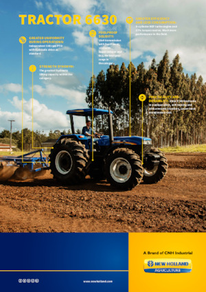 Traktory z napędem 4WD New Holland 6630