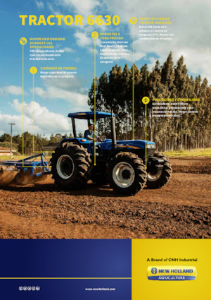 Traktory z napędem 4WD New Holland 6630