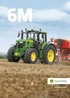 Traktory z napędem 4WD John Deere 6M 155