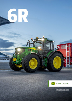 Traktory z napędem 4WD John Deere 6R 165