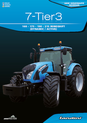 Traktory z napędem 4WD Landini 7-160 Roboshift