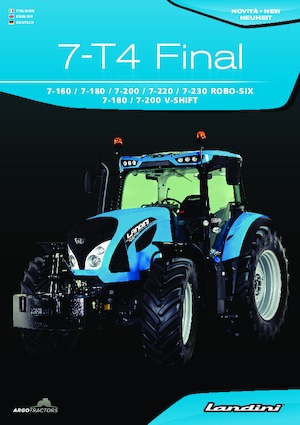 Traktory z napędem 4WD Landini 7-180 Robo-Six