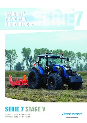 Traktory z napędem 4WD Landini 7-240 V-Shift 