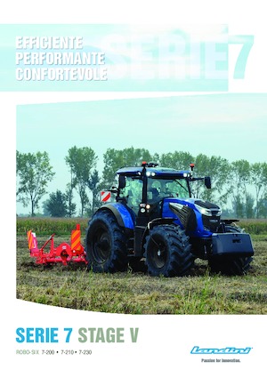 Traktory z napędem 4WD Landini 7-240 V-Shift 