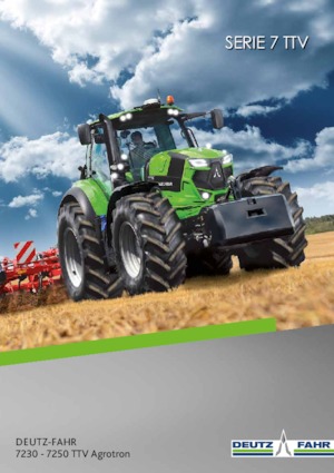 Traktory z napędem 4WD DEUTZ-FAHR 7250 Agrotron TTV