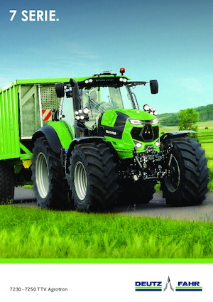 Traktory z napędem 4WD DEUTZ-FAHR 7250 Agrotron TTV