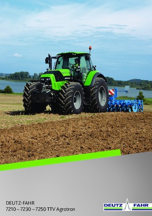 Traktory z napędem 4WD DEUTZ-FAHR 7250 Agrotron TTV