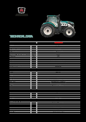 Traktory z napędem 4WD Arbos 7260