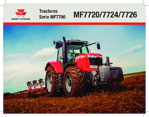 Traktory z napędem 4WD Massey Ferguson 7726