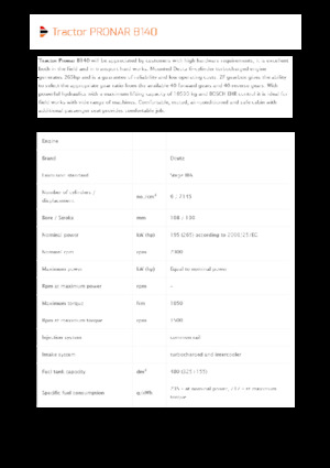 Traktory z napędem 4WD Pronar 8140