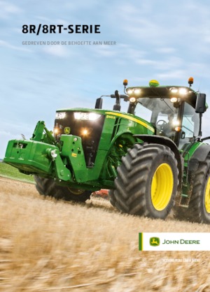 Traktory z napędem 4WD John Deere 8345R