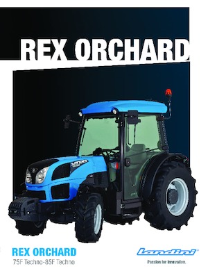 Traktory z napędem 4WD Landini 75F Techno