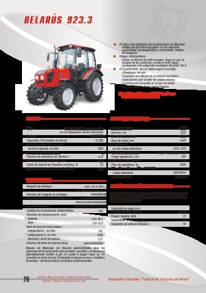 Traktory z napędem 4WD Belarus 923.3