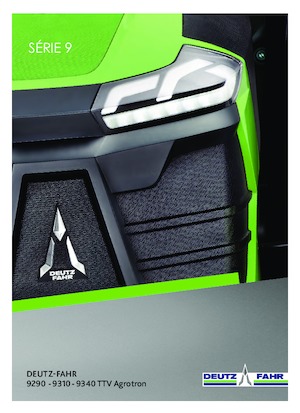 Traktory z napędem 4WD DEUTZ-FAHR 9340 Agrotron TTV