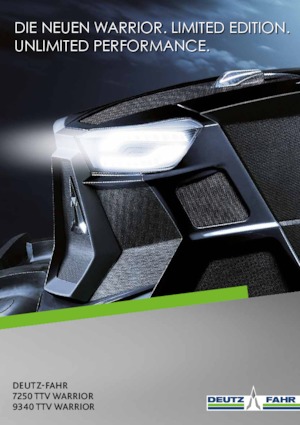 Traktory z napędem 4WD DEUTZ-FAHR 9340 TTV Warrior