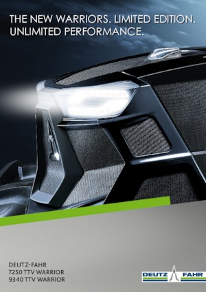 Traktory z napędem 4WD DEUTZ-FAHR 9340 TTV Warrior