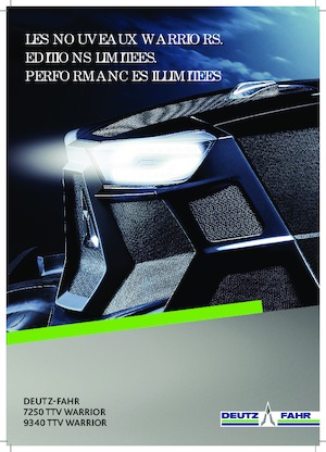 Traktory z napędem 4WD DEUTZ-FAHR 9340 TTV Warrior