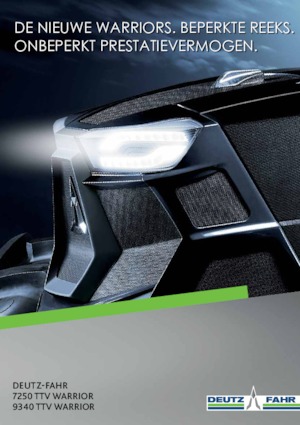 Traktory z napędem 4WD DEUTZ-FAHR 9340 TTV Warrior
