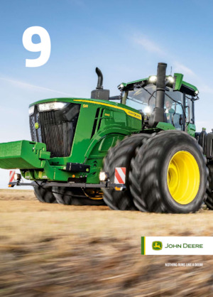 Traktory z napędem 4WD John Deere 9R 540