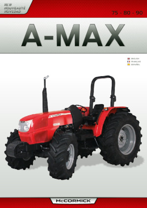Traktory z napędem 4WD McCormick A 80 Max 