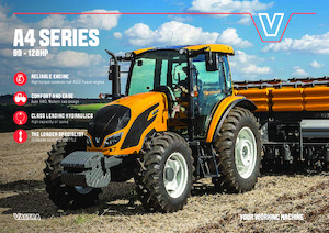 Traktory z napędem 4WD Valtra A104