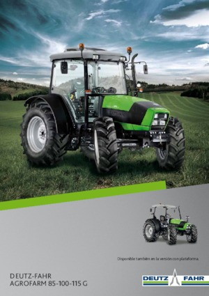 Traktory z napędem 4WD DEUTZ-FAHR Agrofarm 100 G