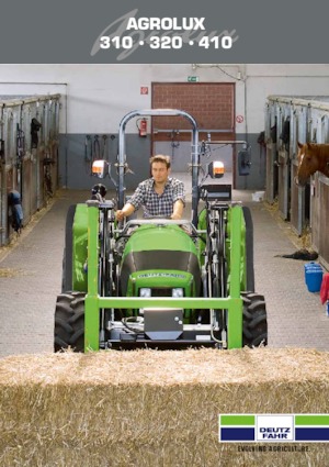 Traktory z napędem 4WD DEUTZ-FAHR Agrolux 410