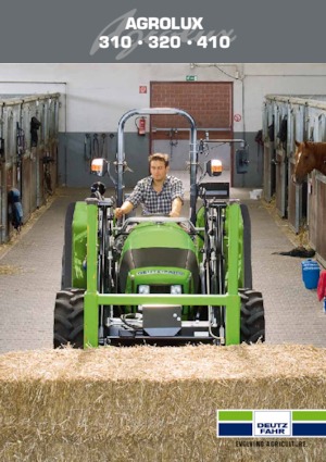 Traktory z napędem 4WD DEUTZ-FAHR Agrolux 410