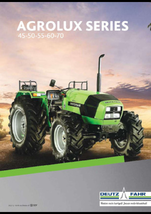 Traktory z napędem 4WD DEUTZ-FAHR Agrolux 50