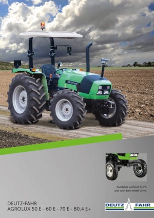 Traktory z napędem 4WD DEUTZ-FAHR Agrolux 70 E