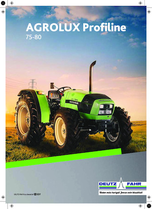Traktory z napędem 4WD DEUTZ-FAHR Agrolux 75 Profiline