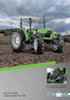 Traktory z napędem 4WD DEUTZ-FAHR Agrolux 80