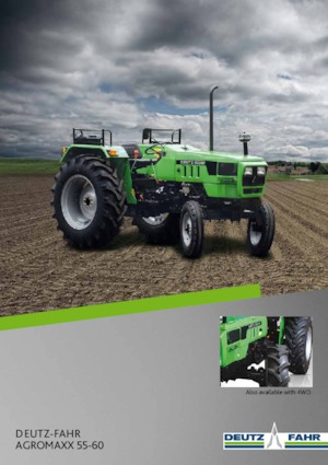 Traktory z napędem 4WD DEUTZ-FAHR Agromaxx 60