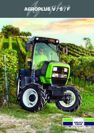 Traktory z napędem 4WD DEUTZ-FAHR Agroplus F 410