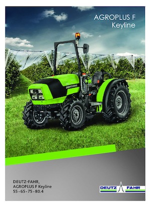 Traktory z napędem 4WD DEUTZ-FAHR Agroplus F 80.4 Keyline
