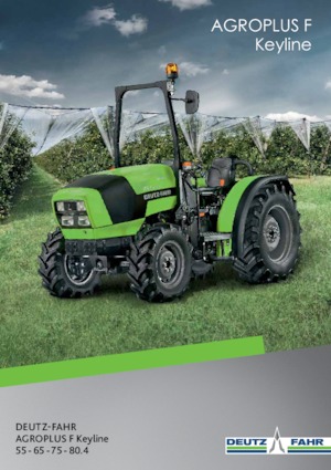 Traktory z napędem 4WD DEUTZ-FAHR Agroplus F 80.4 Keyline