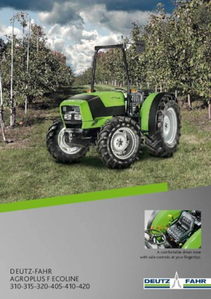 Traktory z napędem 4WD DEUTZ-FAHR Agroplus F Ecoline 320