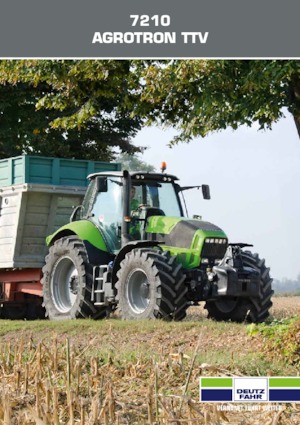 Traktory z napędem 4WD DEUTZ-FAHR Agrotron 7210 TTV 