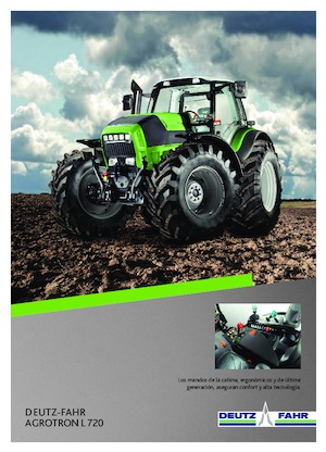 Traktory z napędem 4WD DEUTZ-FAHR Agrotron L 720 DCR