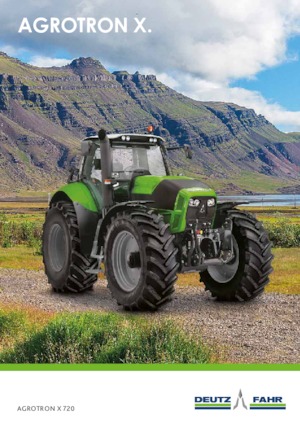 Traktory z napędem 4WD DEUTZ-FAHR Agrotron X 720
