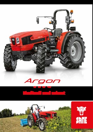 Traktory z napędem 4WD SAME Argon 90 
