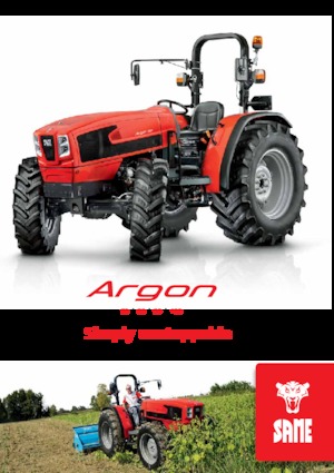 Traktory z napędem 4WD SAME Argon 90 