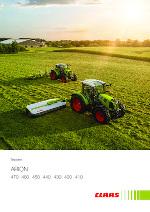 Traktory z napędem 4WD Claas Arion 450 Trend