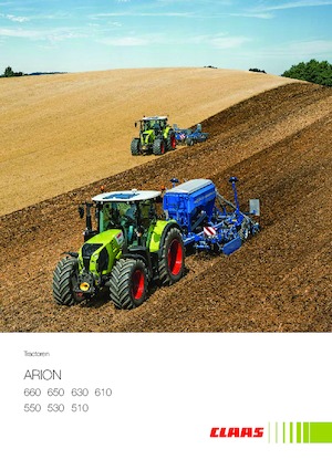 Traktory z napędem 4WD Claas Arion 650