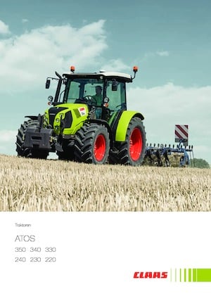 Traktory z napędem 4WD Claas Atos 350